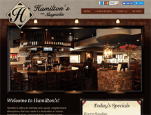 Tablet Screenshot of hamiltonsonmagnolia.com
